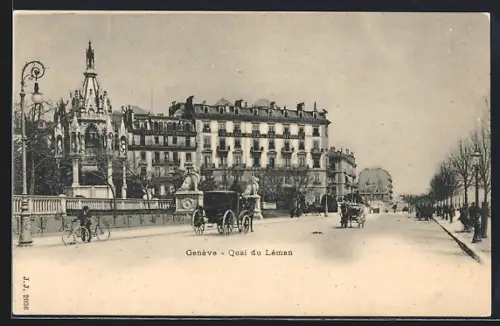 AK Genève, Quai du Léman