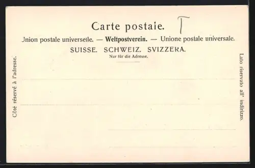 AK Genève, Jardin Anglais