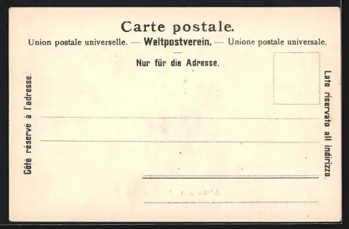 AK Naz bei Preda, Albulabahn, Panorama mit Bergen