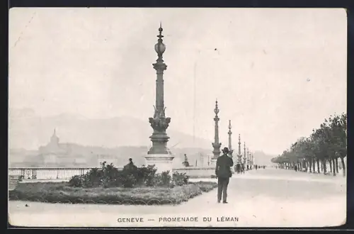 AK Genève, Promenade du Léman