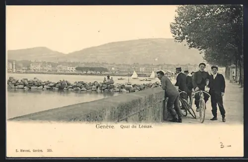 AK Genève, Quai du Léman
