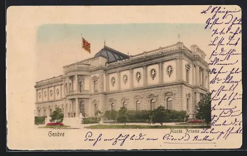 AK Genève, Musée Ariana