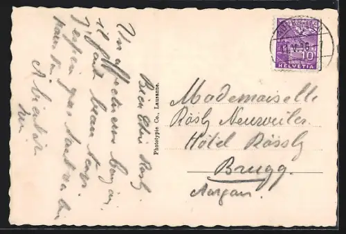 AK Auvernier, Sicht über den Ort