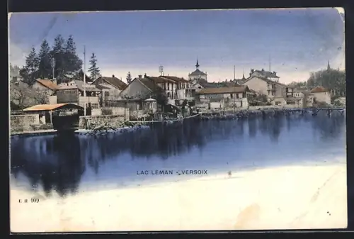 AK Versoix /Lac Léman, Uferpartie