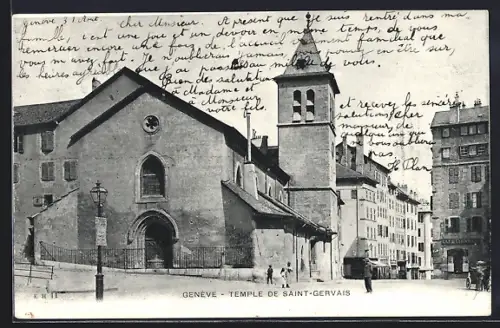 AK Genève, Temple de Saint-Gervais