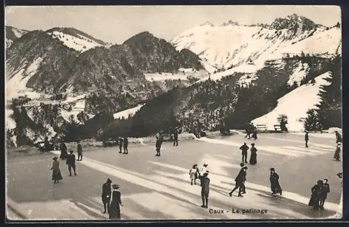 AK Caux, Le patinage