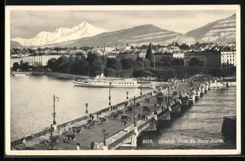AK Genève, Pont du Mont-Blanc