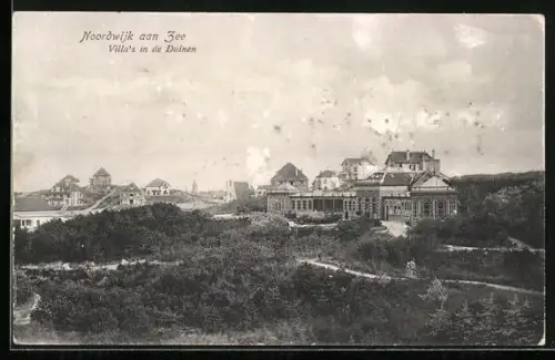 AK Noordwijk aan Zee, Villa`s in de Duinen