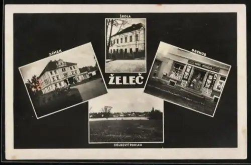 AK Zelec, Zamek, Skola, Obchod