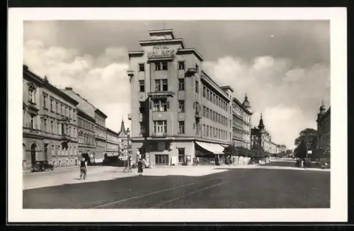AK Olmütz / Olomouc, Palais Hotel, Hotel Palac