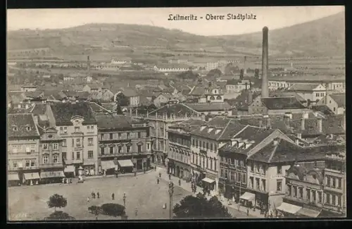 AK Leitmeritz, Oberer Stadtplatz