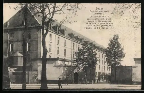 AK Sedan, Quartier Macdonald Infanterie, Kaserne