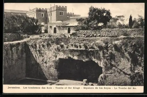 AK Jerusalem, Les tombeaux des Rois
