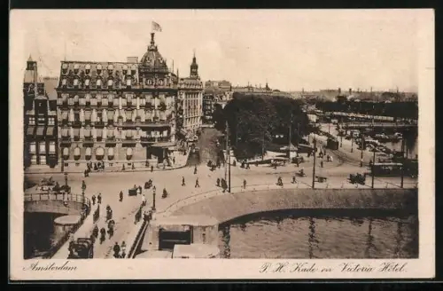 AK Amsterdam, P. H. Kade en Victoria Hotel