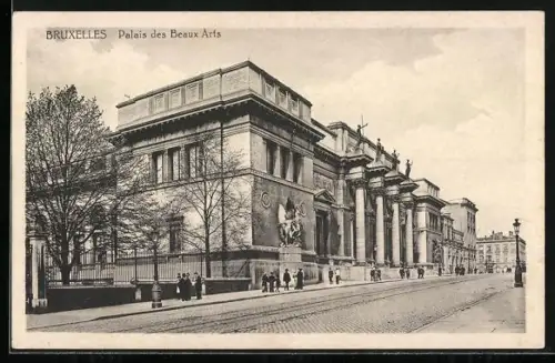 AK Brüssel /Bruxelles, Palais des Beaux Arts