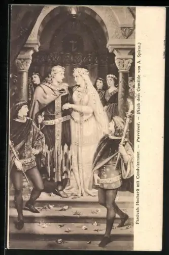 AK Parsivals Hochzeit mit Condaviramour