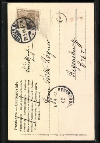 AK Parsivals Hochzeit mit Condaviramour