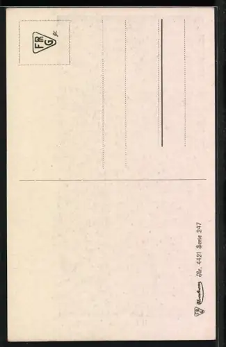Künstler-AK A. Spiess: Parzival mit Braut