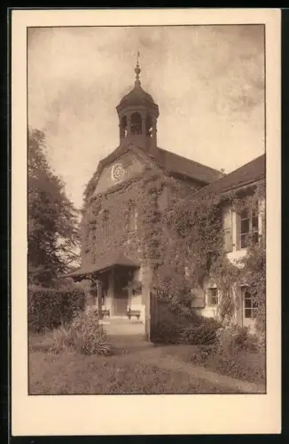 AK Satigny, Temple, Ansicht der Kirche