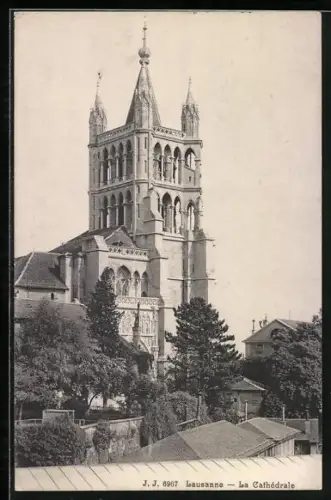 AK Lausanne, La Cathedrale