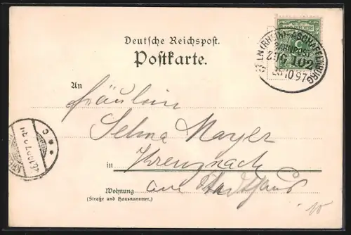 Lithographie Köln, Kaiserin Auguste Victoria Königin von Preussen, Dom und Nationaldenkmal