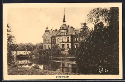 AK Schönhagen / Karby, Schloss Schönhagen