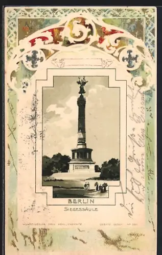 AK Berlin-Tiergarten, Siegessäule