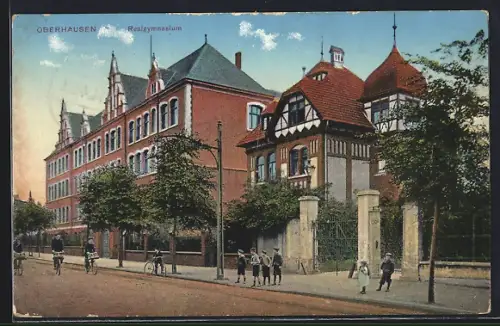 AK Oberhausen / Rheinland, Realgymnasium