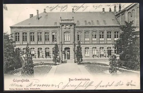 AK Eckernförde, Bau-Gewerkschule
