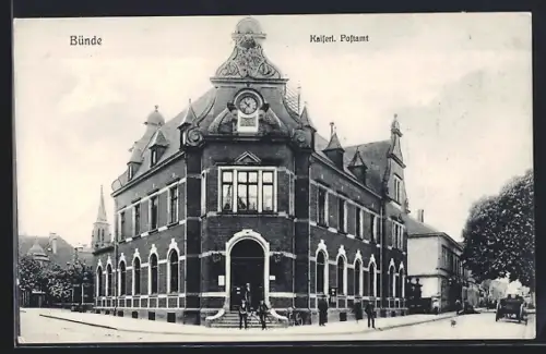 AK Bünde, Kaiserliches Postamt
