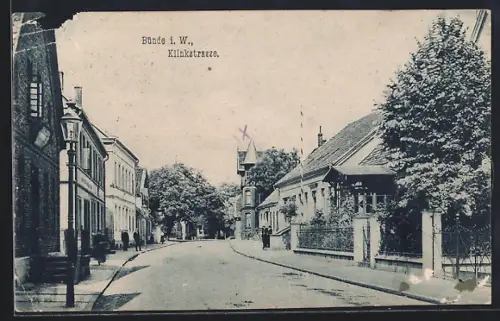 AK Bünde, Blick in die Klinikstrasse