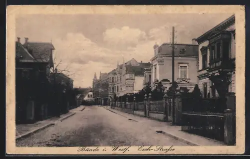 AK Bünde, Partie in der Esch-Strasse