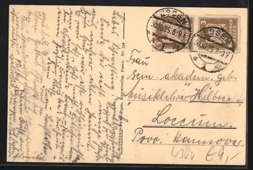 AK Essen / Ruhr, Strasseneck am Park-Hotel