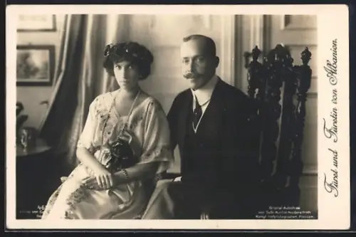 AK Fürst u. Fürstin von Albanien