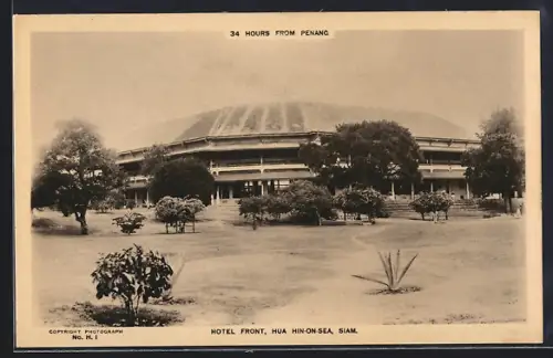 AK Hua Hin-on-Sea, Hotel Front