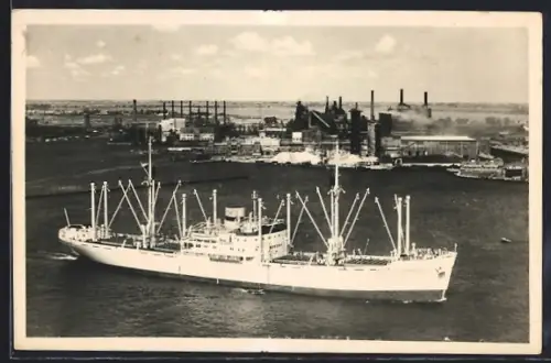 AK Handelsschiff MS Eemland auf See