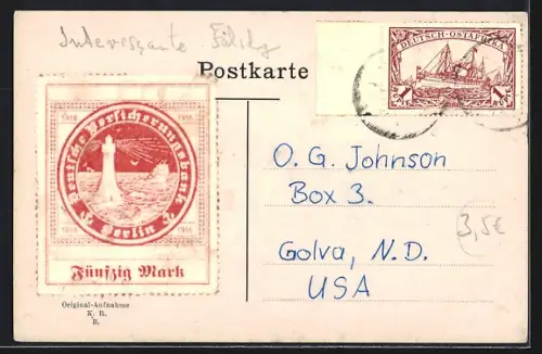 AK Kriegsschiffsflotte auf hoher See