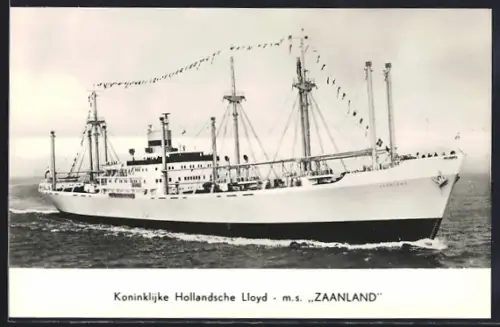 AK Handelsschiff MS Zaanland, Koninklijke Hollandsche Lloyd