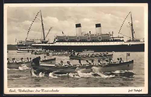 AK Kiel, Wettrudern der Marineboote, Kriegsmarine