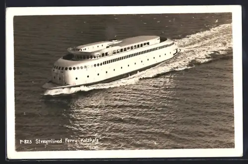 AK Fährschiff Kalakala in Fahrt