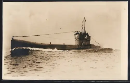AK U-Boot L69 in voller Fahrt