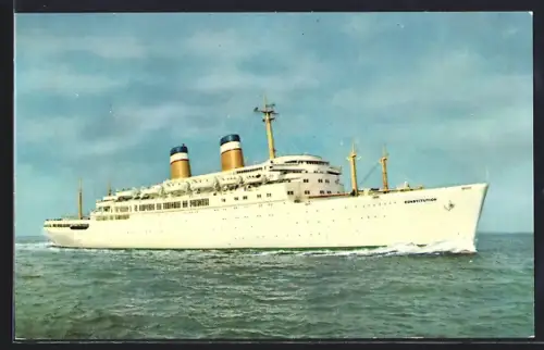AK American Export Lines Passagierschiff SS Constitution