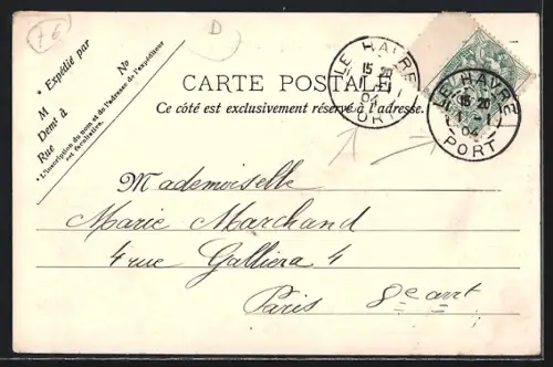 AK Le Havre, Kriegsschiff Torpilleur L`Arquebuse