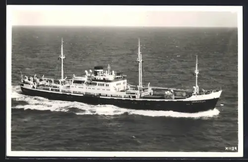 AK Passagierschiff MS Oranjestad in Fahrt