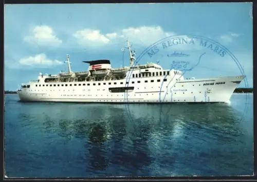 AK Passagierschiff MS Regina Maris auf See
