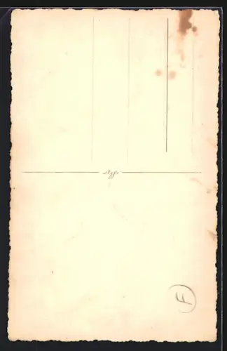 Foto-AK Segelboot auf dem Wasser