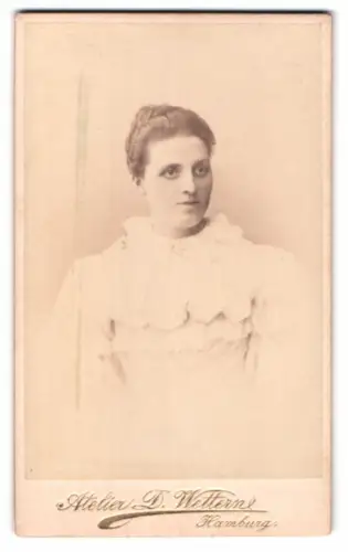 Fotografie D. Wettern, Hamburg, Reeperbahn 97, Porträt einer Frau