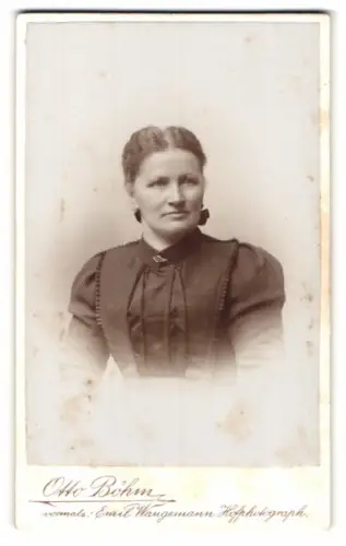 Fotografie Otto Böhm, Passau, Heilige Geiststrasse 379, Porträt einer Dame