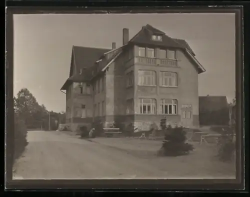 Fotografie Ansicht Friedrichsbrunn, Blick zum Kurhaus Frische