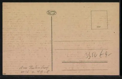 AK Kreiensen, Am Bahnhof mit Wasserturm